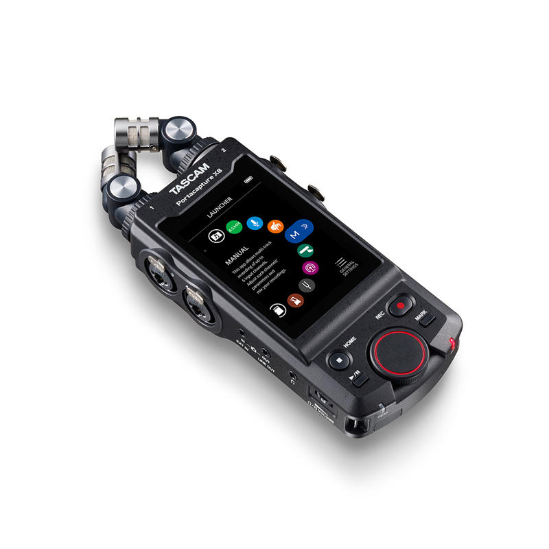 TASCAM / Portacapture X8 【★32bit float録音に対応した8トラックのハンディレコーダーのフラグシップ機！★】【★ウィンドスクリーンプレゼントキャンペーン！期間:～2025年9月30日まで！！★】