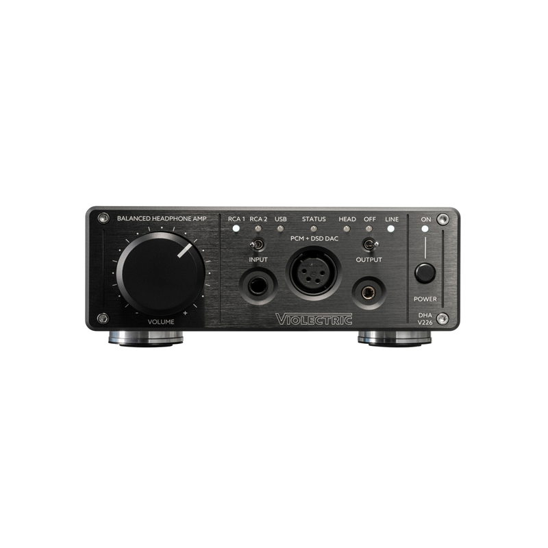 VIOLECTRIC / DHA V226【★店頭にて展示中！★】【★DAC内蔵(USB-C入力)・ヘッドホンアンプ(アンバランス入力 XLR-4F, Pentaconnバランス出力端子付き)！★】