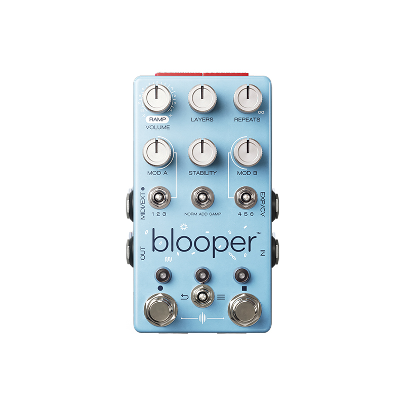 Chase Bliss Audio / blooper (Creative Looping Device)【★最も音楽的でクリエイティブなルーピングデバイス！★】