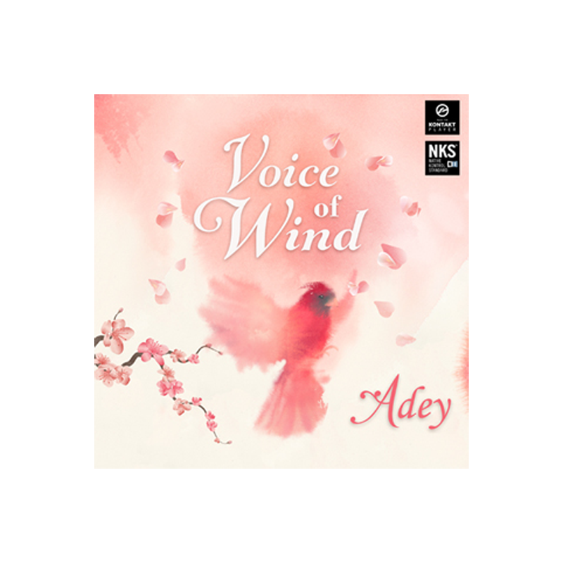 SOUNDIRON / VOICE OF WIND: ADEY【★Adey Bell による豊かで落ち着いた歌声のソロボーカル音源!★】
