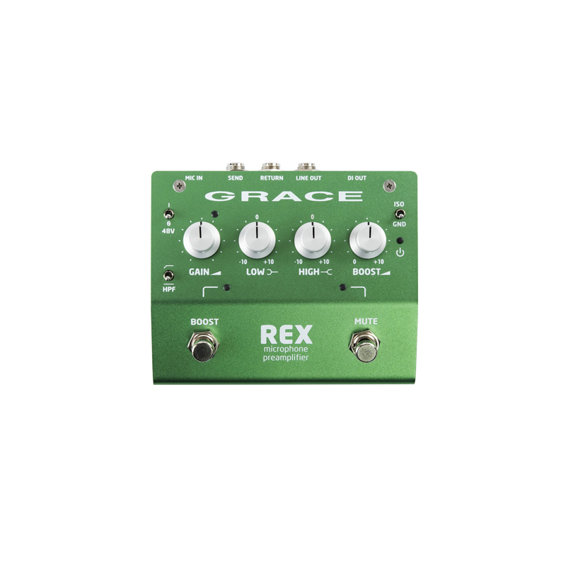 Grace design / REX =high fidelity mic preamp pedal=【★GRACE designの高音質マイクプリアンプをライブでもスタジオでも！★】