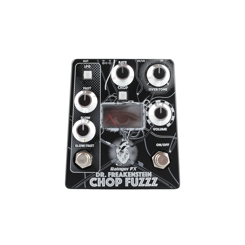 Rainger FX / Dr. Freakenstein Chop Fuzzz =Mad Chop Fuzz + Sick LFO=